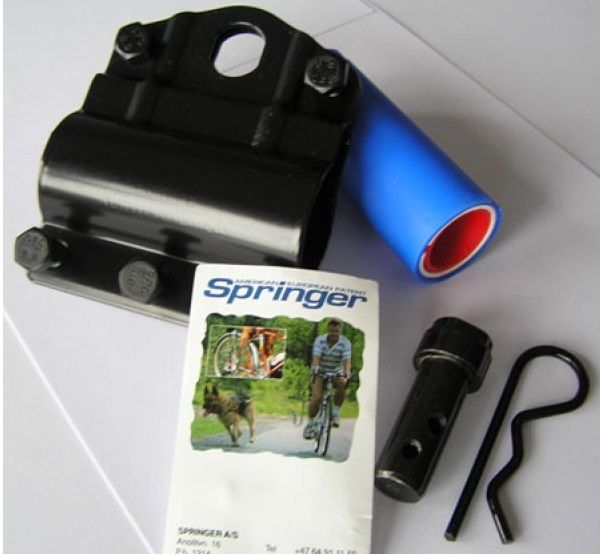 Springer – Montageklem Zwart