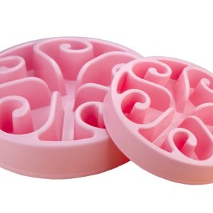 Eat Slow Live Longer Feeder – Roze