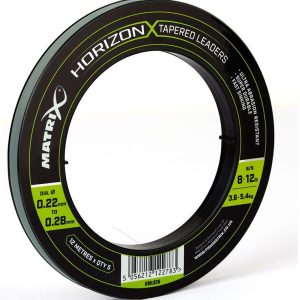 Matrix – Horizon X Tapered Shock Leaders 0.22-0.28mm 12m