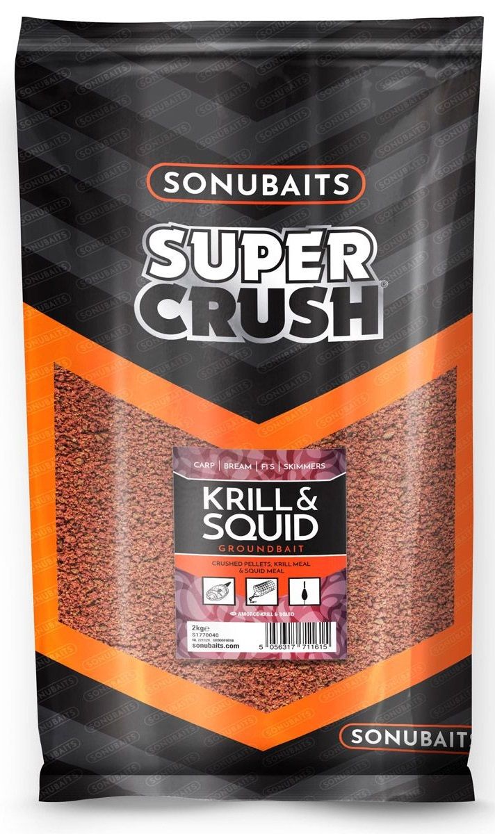Sonubaits – Supercrush Krill & Squid Groundbait 2kg