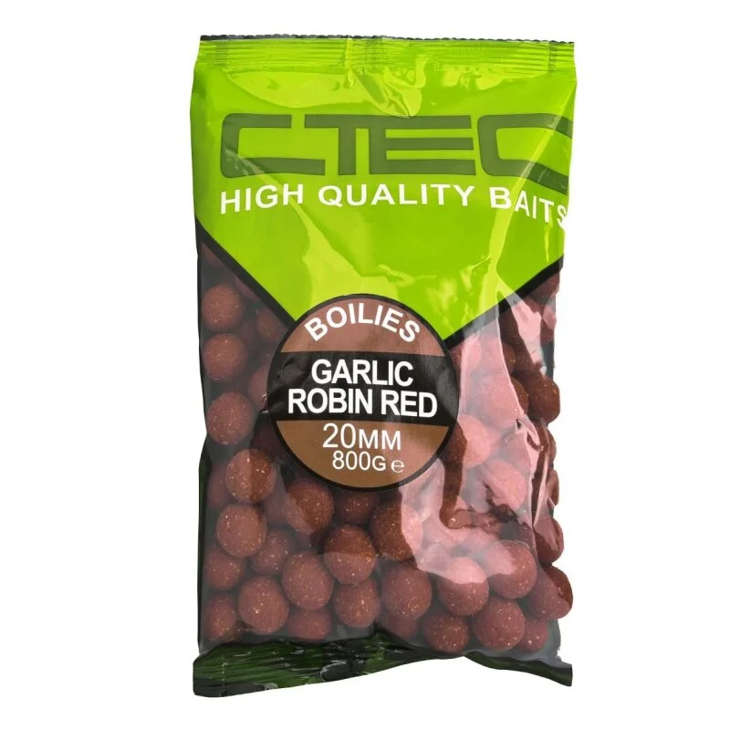 CTEC – Boilies Garlic Robin Red 20mm
